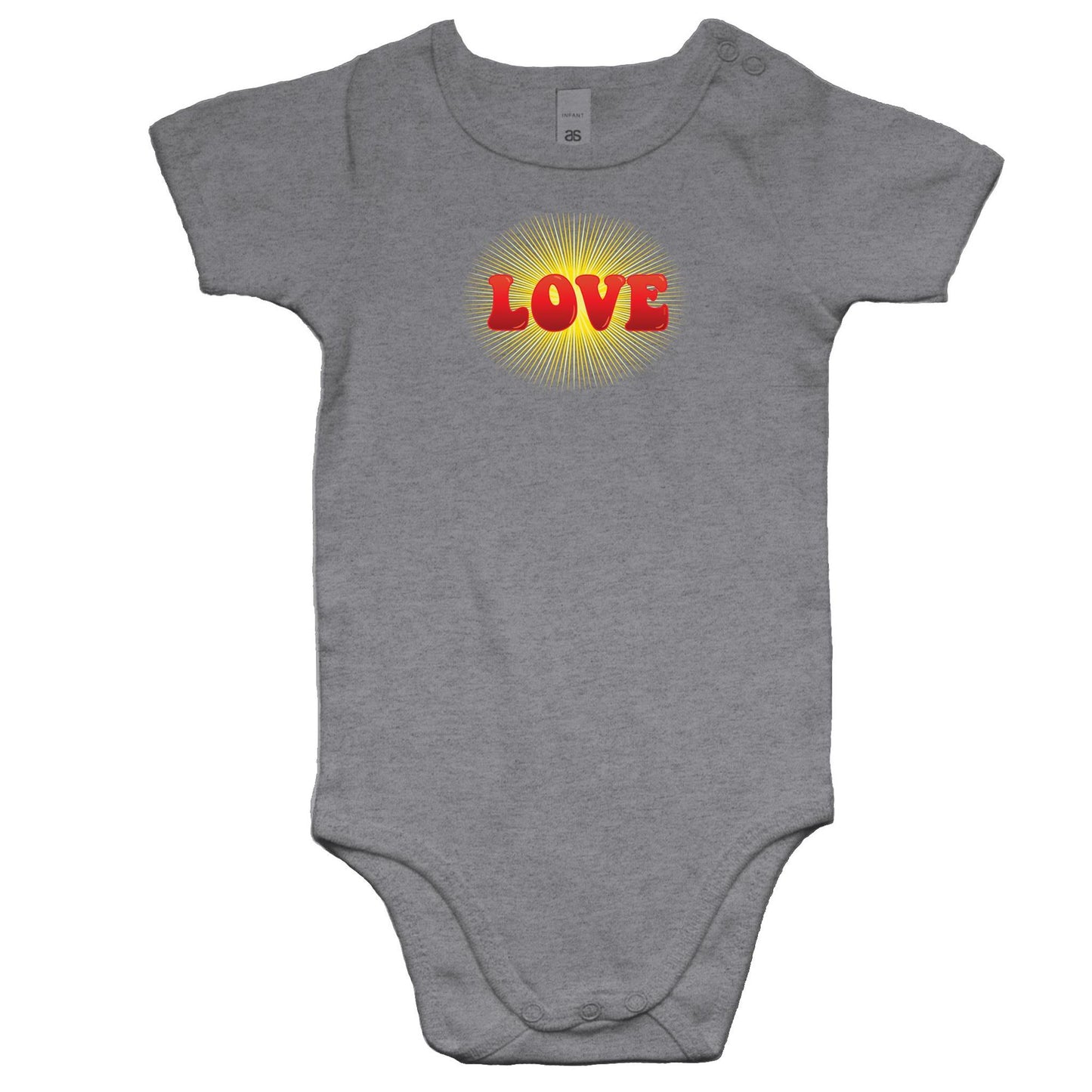 Radiant Love Rompers for Babies