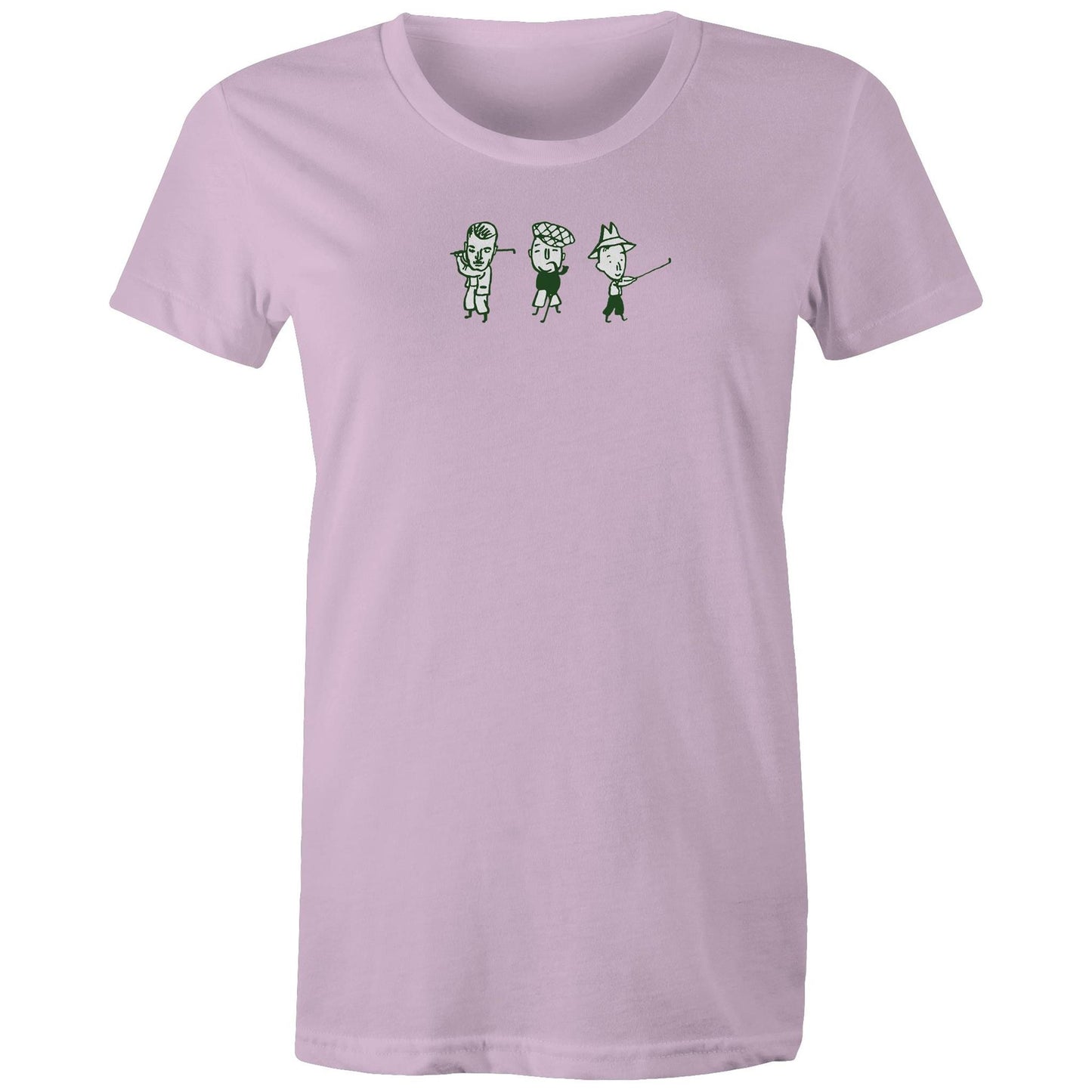 Three Golfers T Shirts for Women