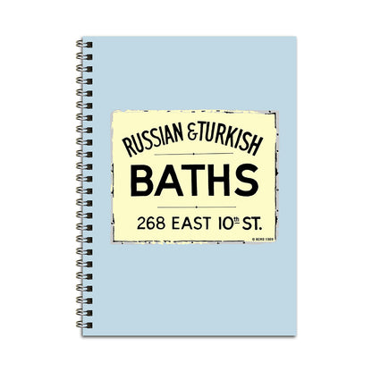 Russian & Turkish Baths Notebook