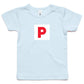 P Plate T Shirts for Babies
