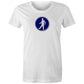 Walking Man T Shirts for Women