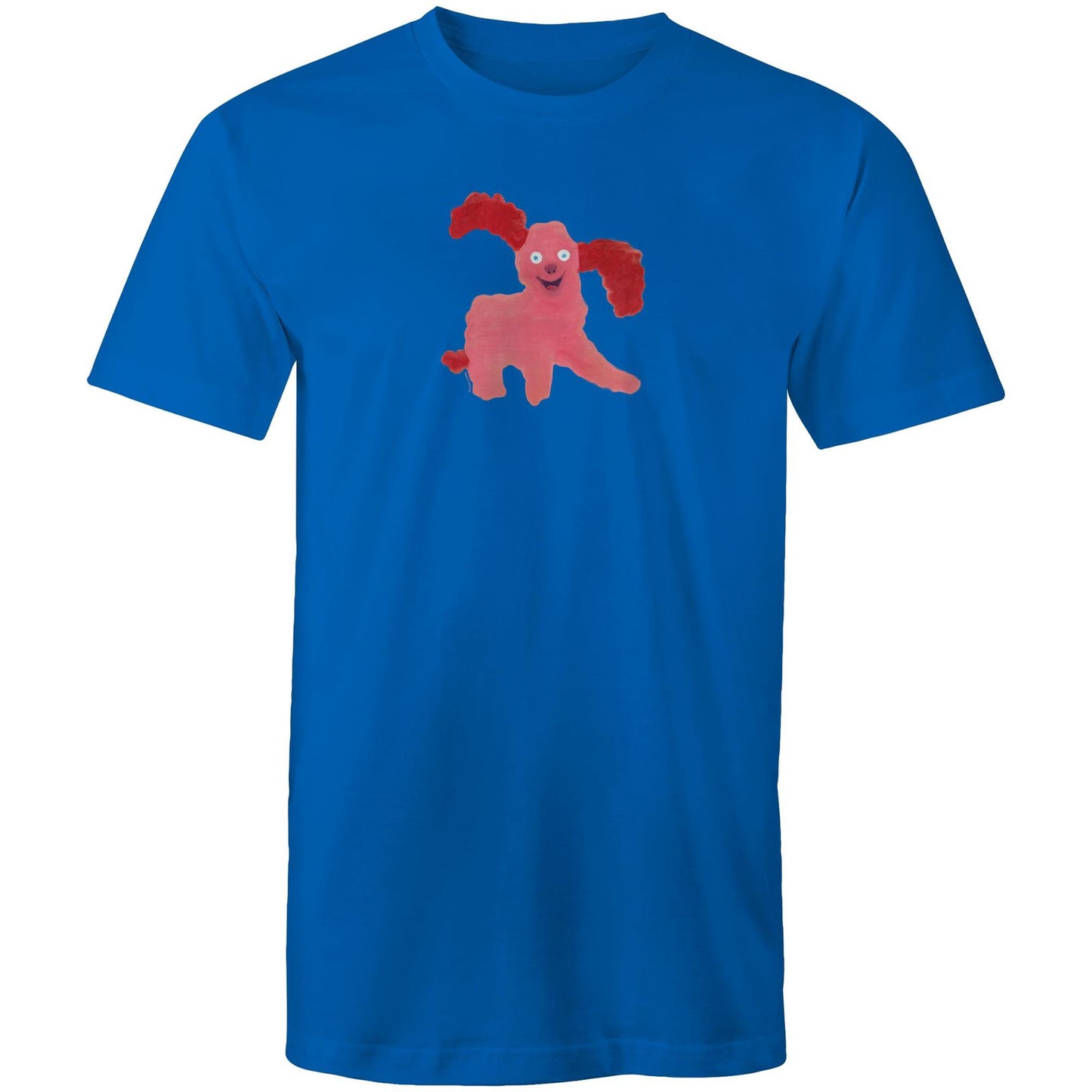 Pink Dog T Shirts for Men (Unisex)