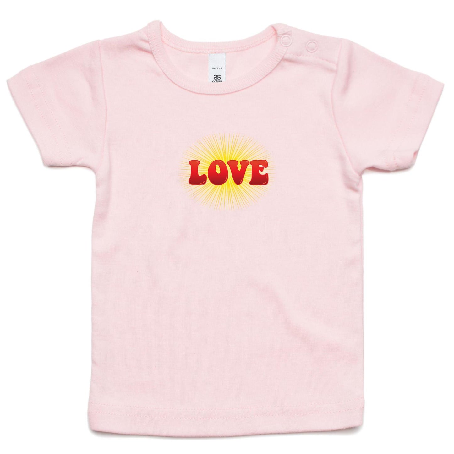 Radiant Love T Shirts for Babies