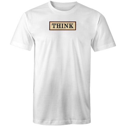 THINK Sign T Shirts for Men (Unisex)