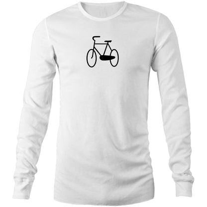 Bike Icon Long Sleeve T Shirts