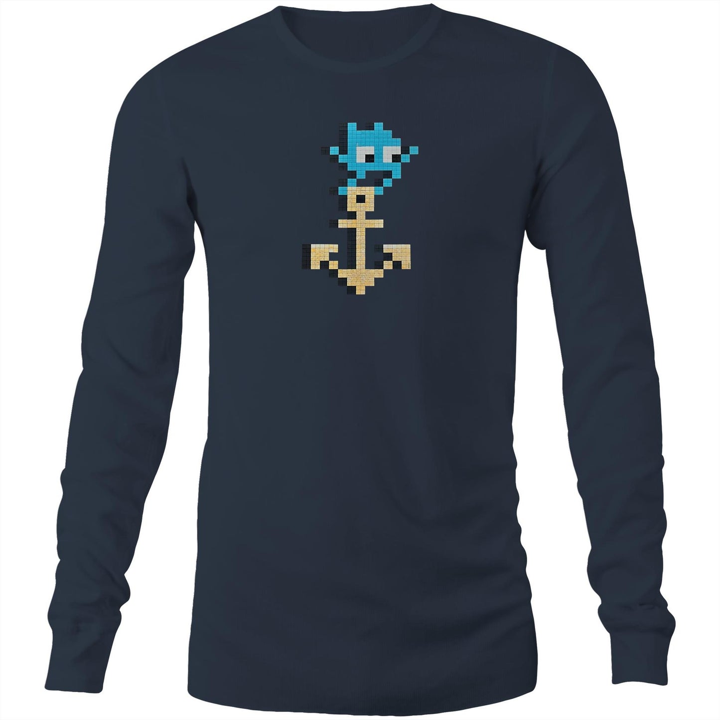Marseille Anchor Long Sleeve T Shirts