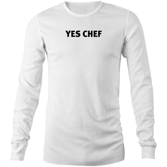 Yes Chef Long Sleeve T Shirts