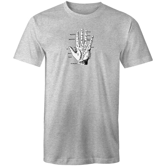 Palmistry Hand T Shirts for Men (Unisex)