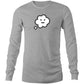 Thought Bubble Face Long Sleeve T Shirts