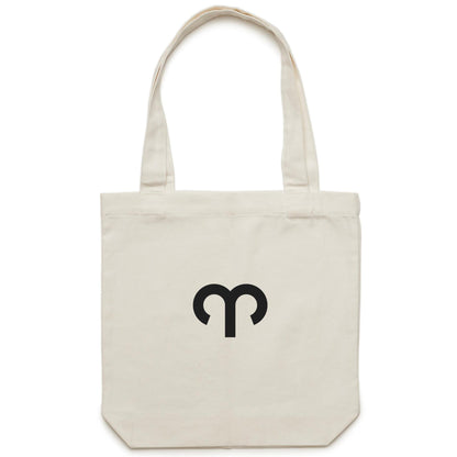 Aries Canvas Totes