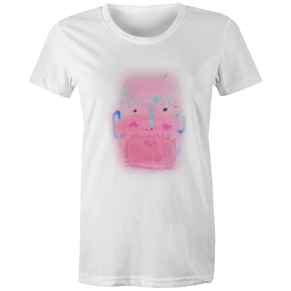 Red Face T Shirts for Women