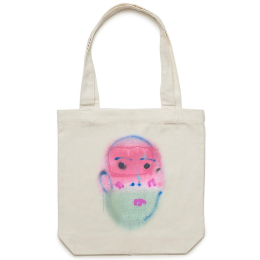 Red Green Face Canvas Tote