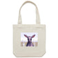 Fluffy the Slightly Pink Kangaroo Canvas Totes