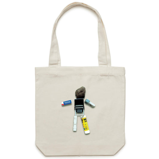 Office Idol Man Canvas Totes