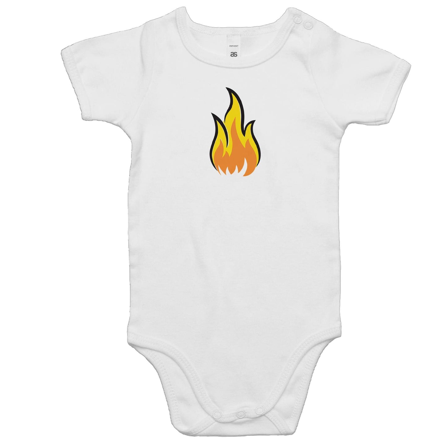 Flame Rompers for Babies
