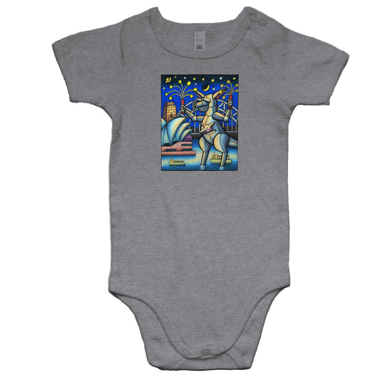 Mechangaroo Celebrates the New Year Rompers for Babies
