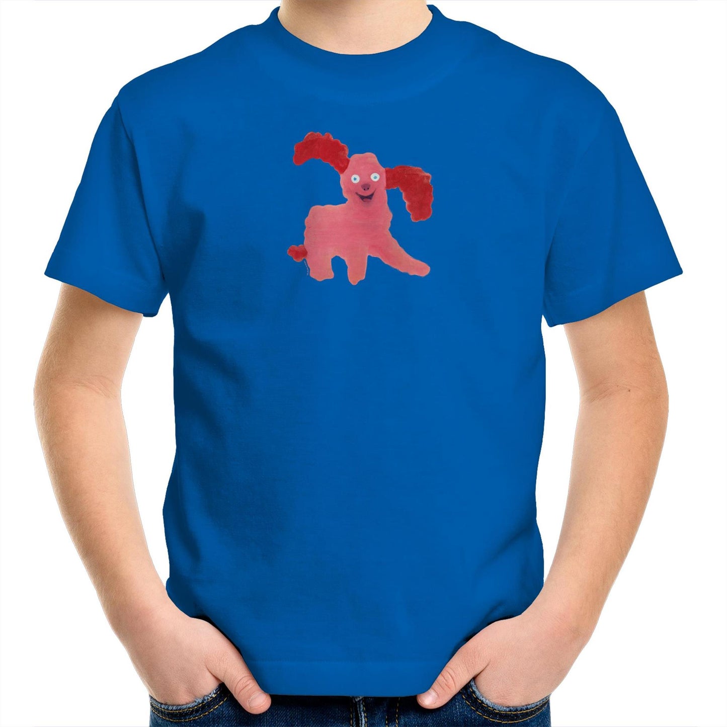 Pink Dog T Shirts for Kids