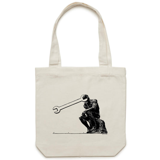 Spanner Man Canvas Totes