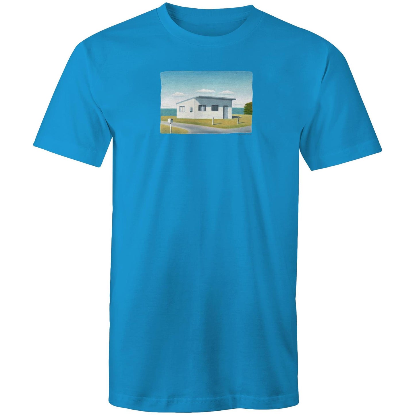 Beach Cottage, South Coast T Shirts for Men (Unisex)