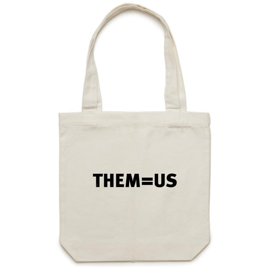 THEM=US Canvas Totes