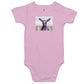 Fluffy the Slightly Pink Kangaroo Rompers for Babies