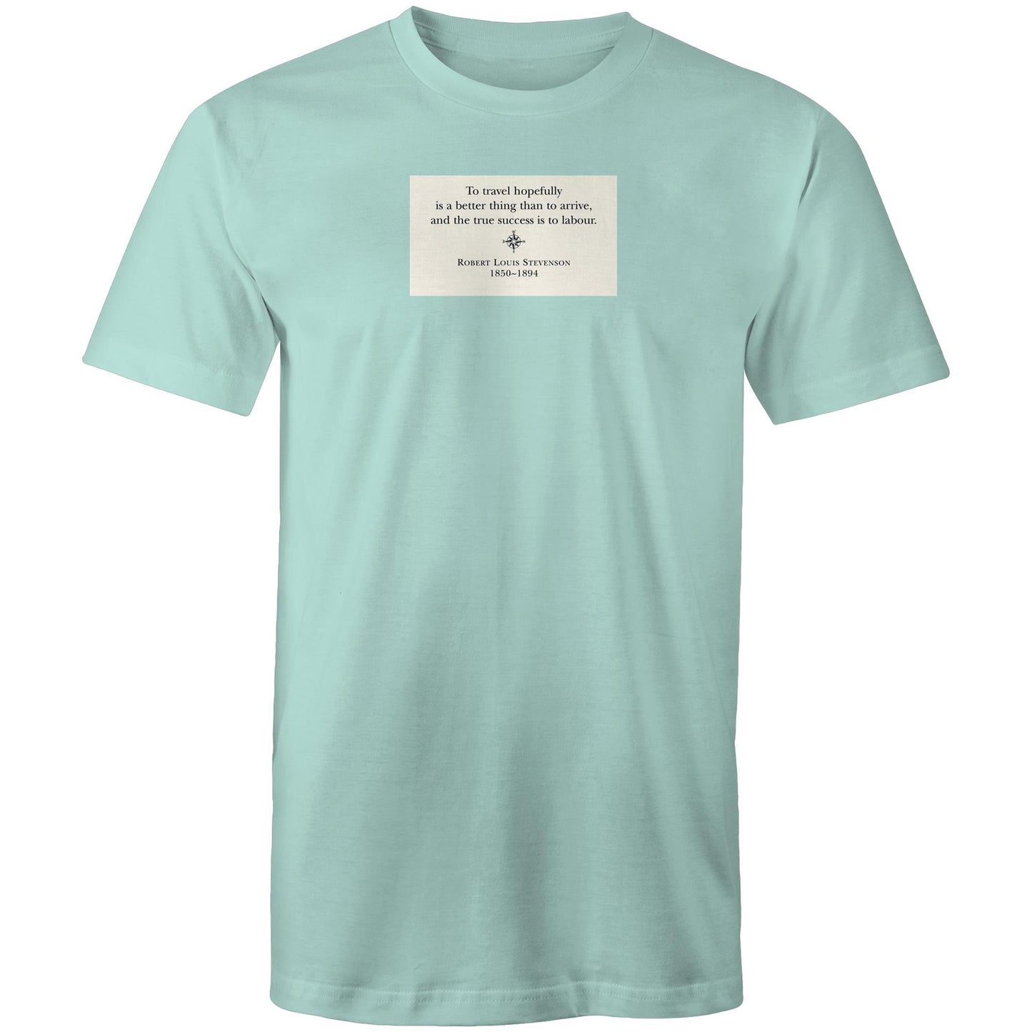 Travel Hopefully T Shirts for Men (Unisex)