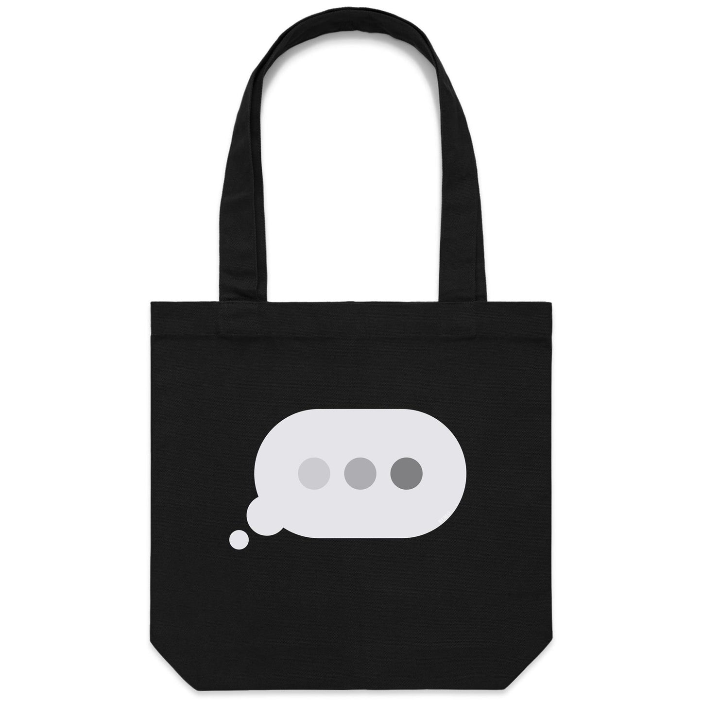 Typing Indicator Canvas Totes