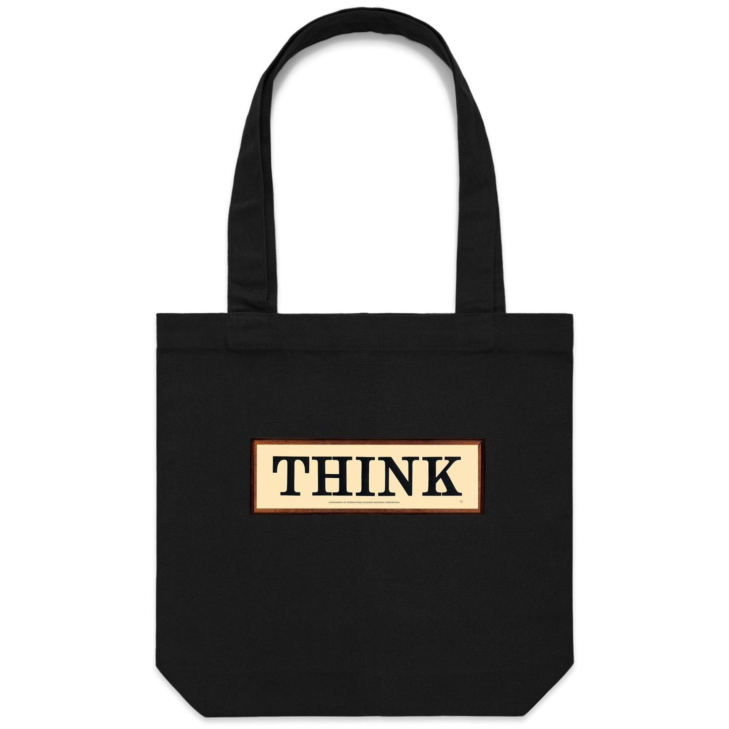 THINK Sign Canvas Totes
