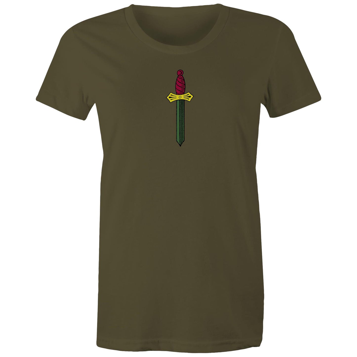 Italian Sword T Shirts for Women