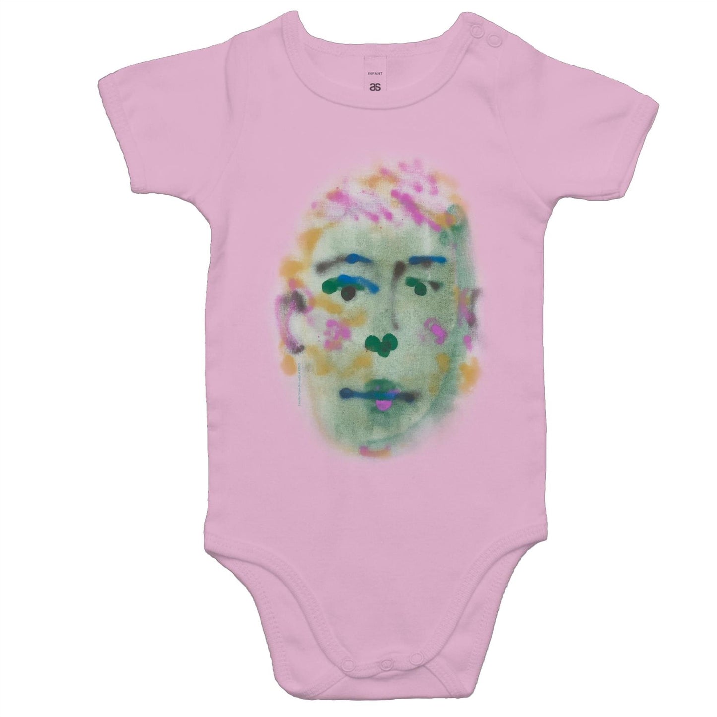 Green Face Rompers for Babies