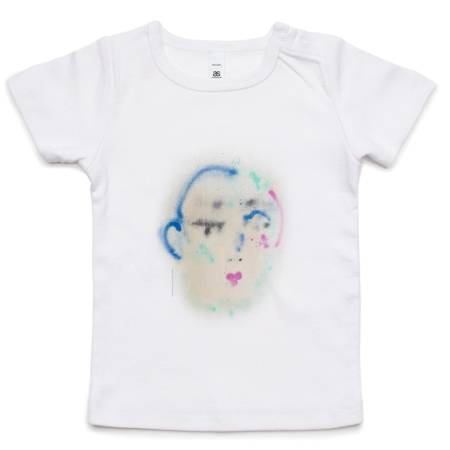 White Face T Shirts for Babies