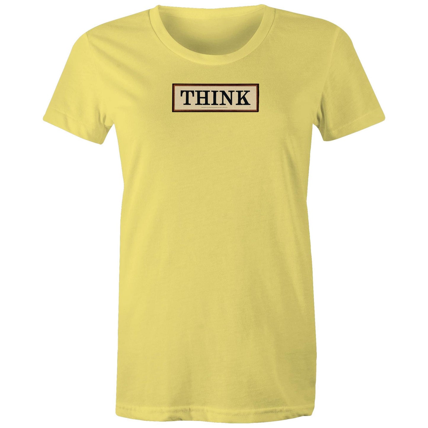 THINK Sign T Shirts for Women