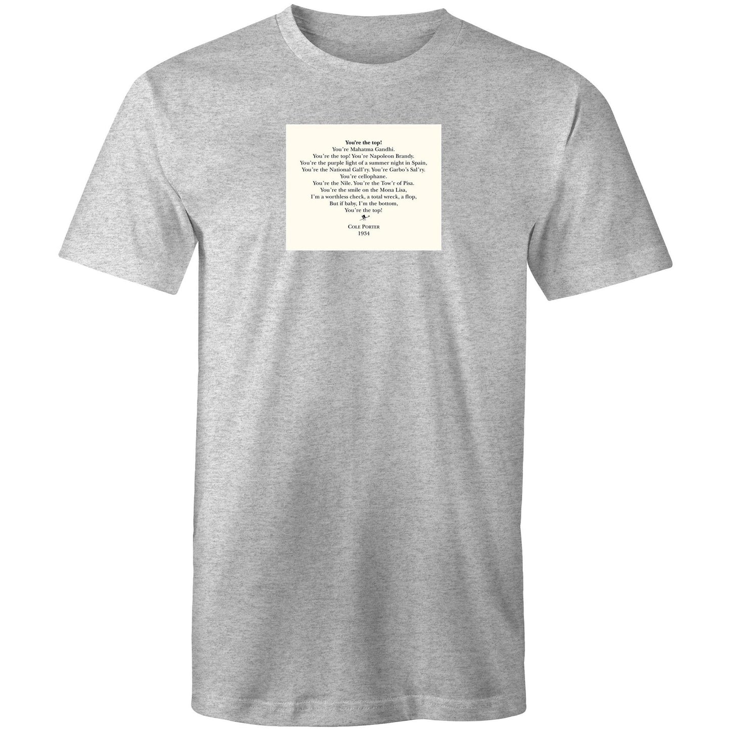 Cole Porter T Shirts for Men (Unisex)