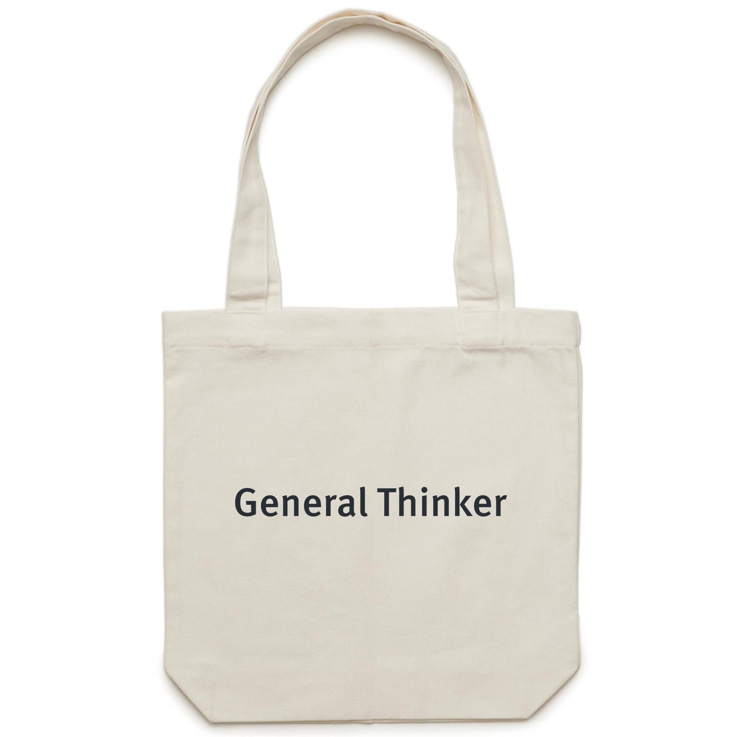 General Thinker Canvas Totes