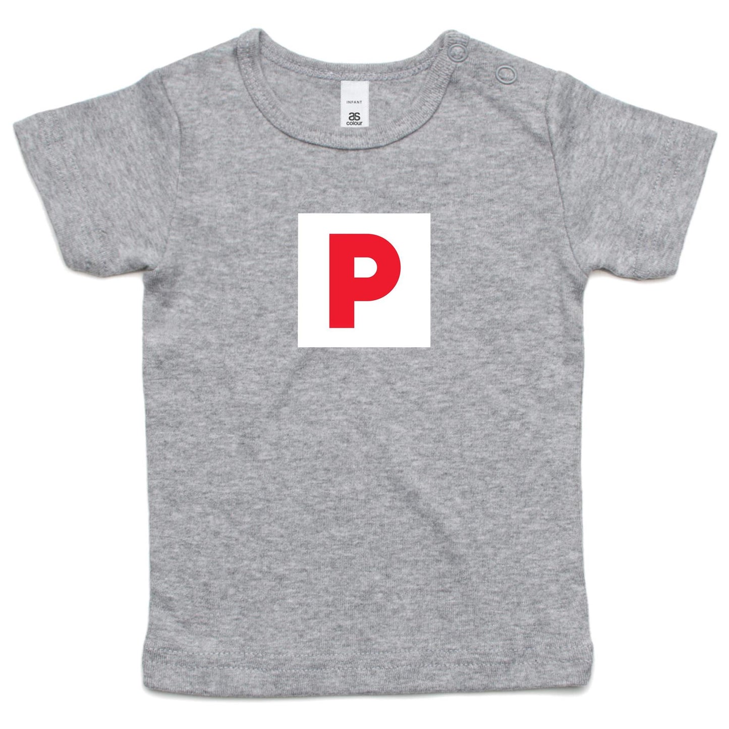 P Plate T Shirts for Babies
