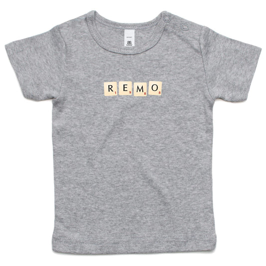 Scrabble REMO T Shirts for Babies