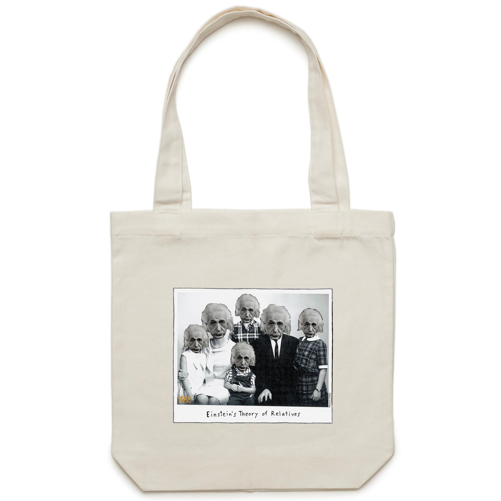 Einstein's Theory of Relatives Canvas Totes – REMO Since 1988