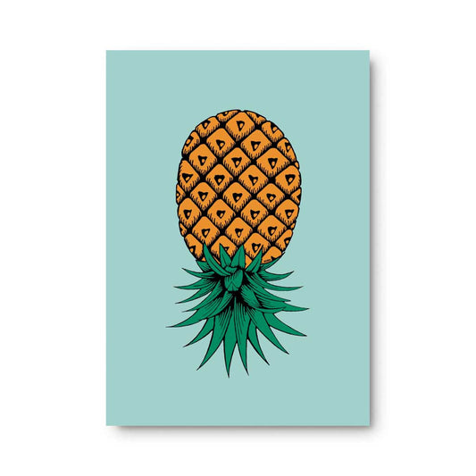 Upside Down Pineapple Sticky Note Pad
