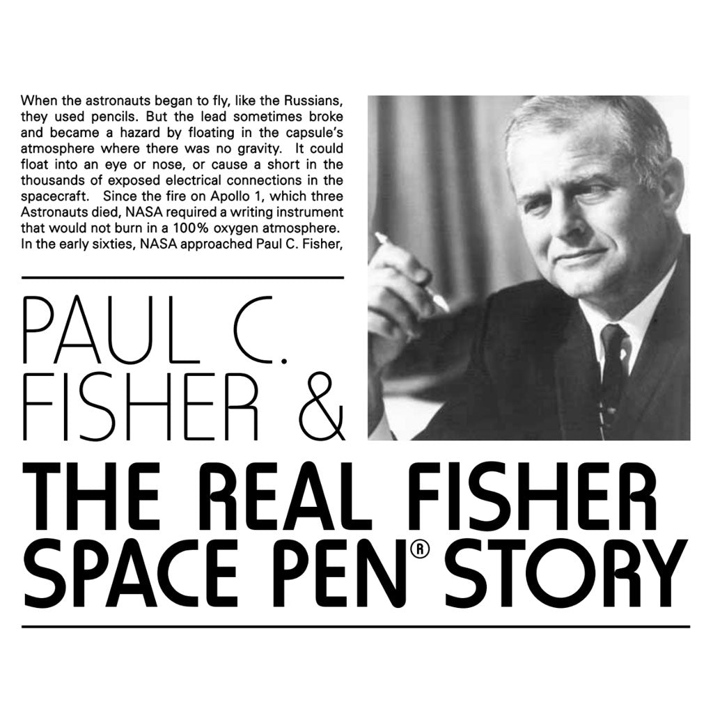 Ricambio per Penna Fisher Space Pen Tratto Fine Colore Nero Ricambio per Penna Fisher Space Pen Tratto Fine Colore Nero