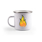 Flame Enamel Mug