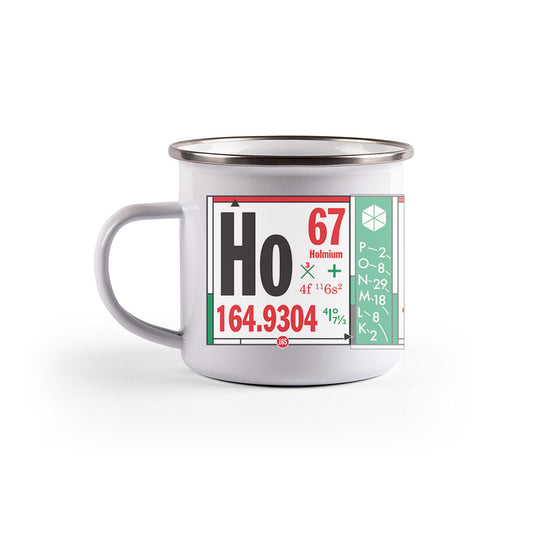 Ho Ho Holmium Enamel Mug