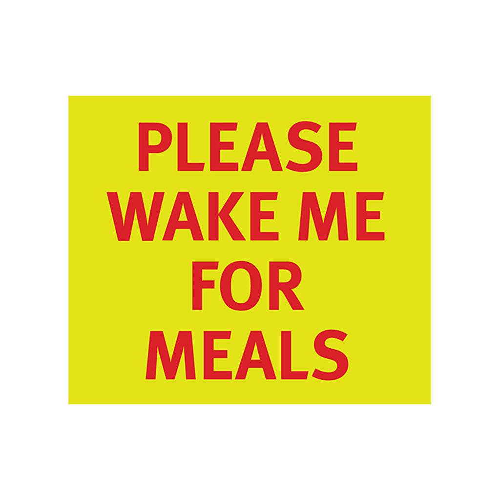 Please Wake Me for Meals Canvas Totes