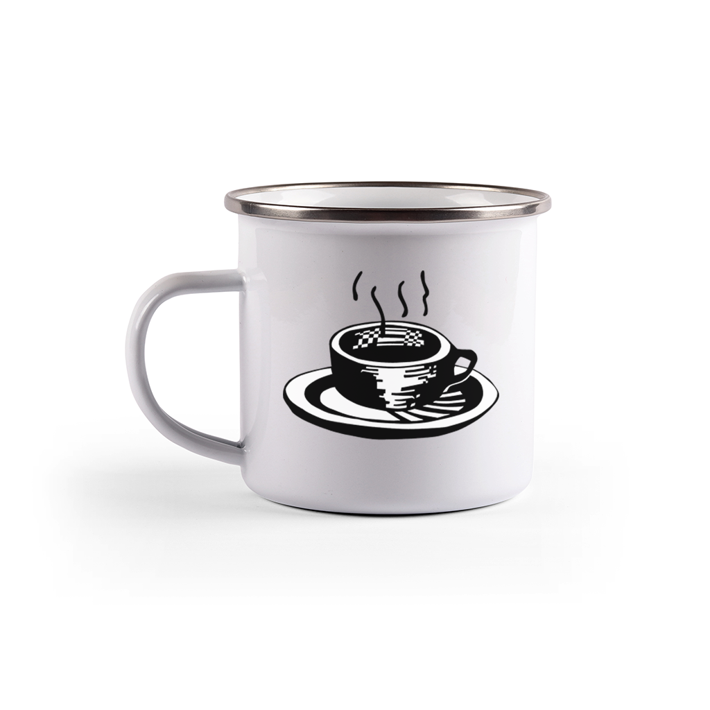 Regular Coffee Enamel Mug
