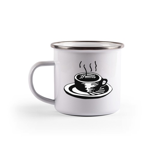 Regular Coffee Enamel Mug