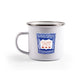 Takeout Coffee Enamel Mug