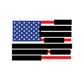 US Flag Redacted Tea Towel