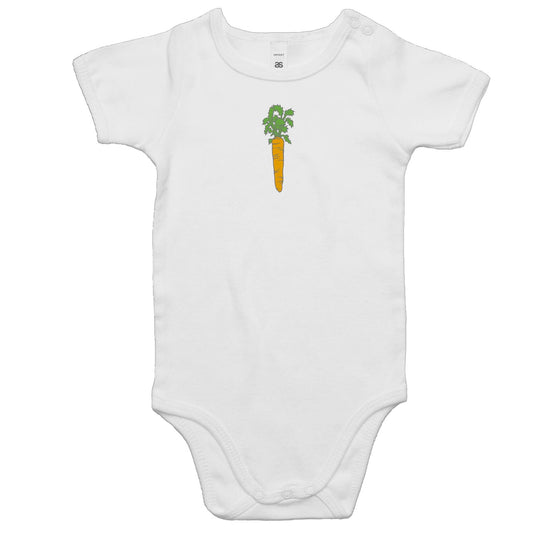 Carrot Rompers for Babies