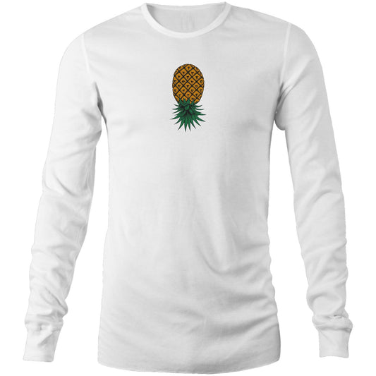Upside Down Pineapple Long Sleeve T Shirts