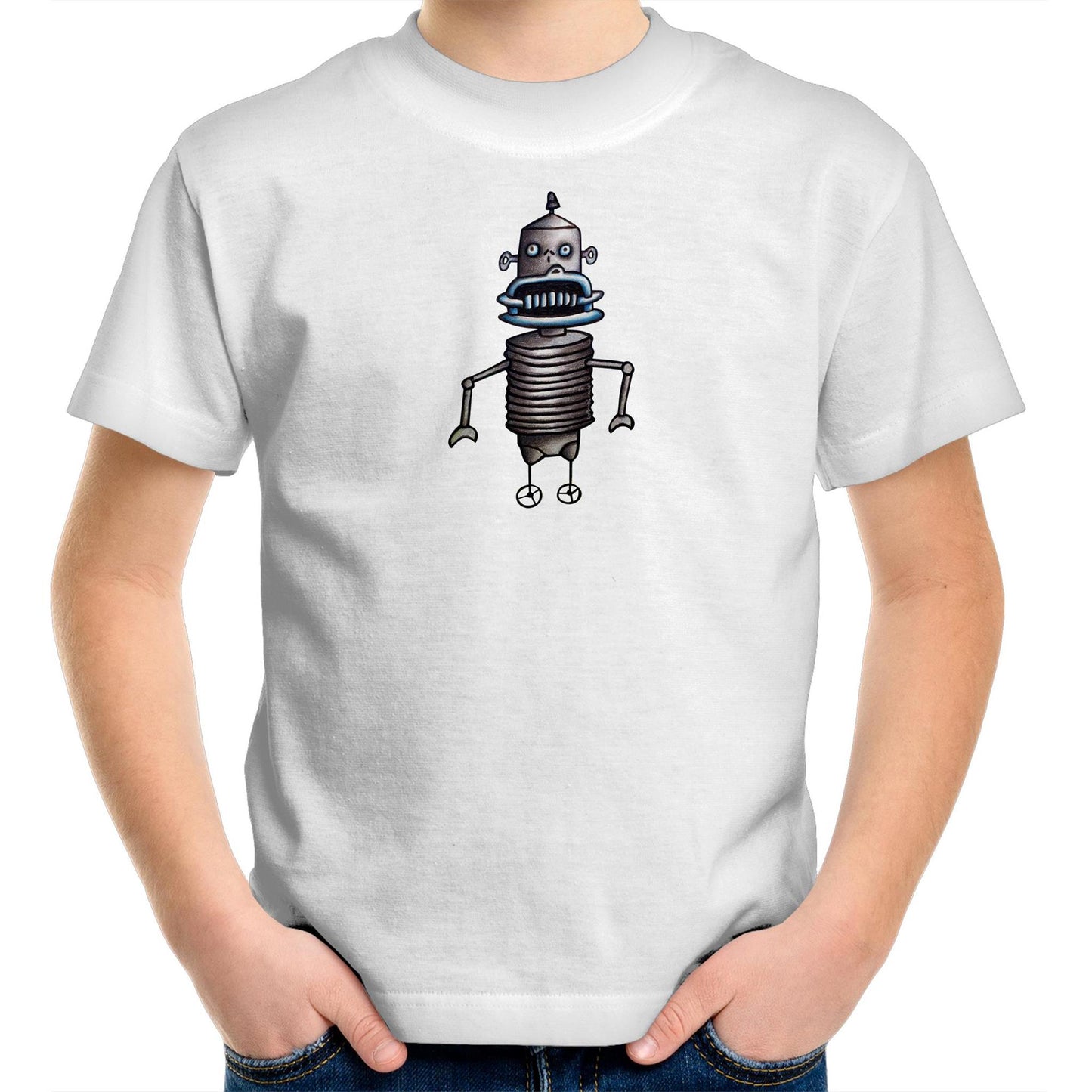 Australian Robot T Shirts for Kids