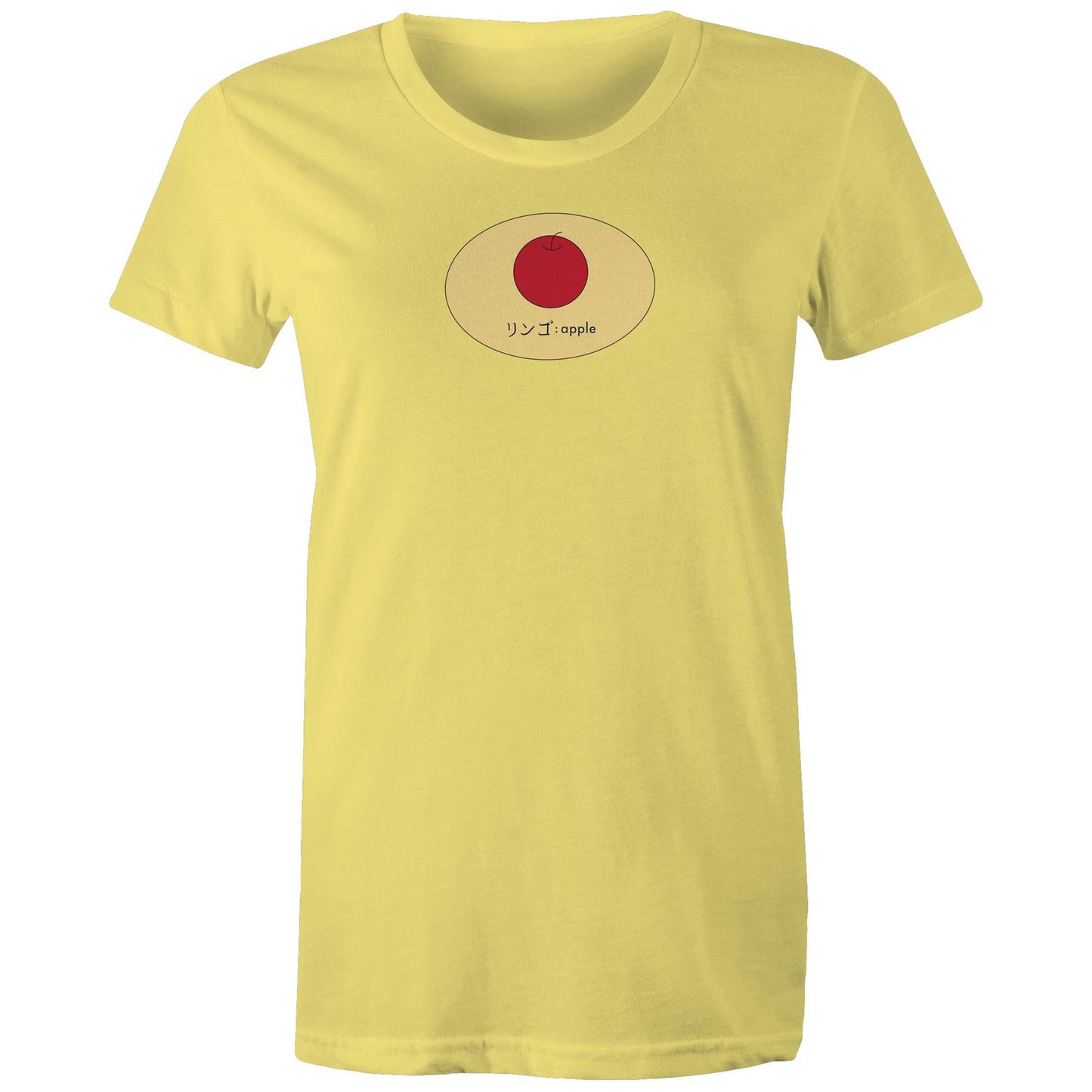 Japanese Apple T Shirts for Women